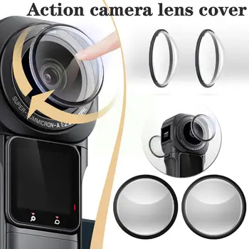 1pair Lentile Protectoare 49.5 mm LensFor Insta360 UN RS de Presă Snap Garda de 1-Inch Lentila Fixa 360 W8R5