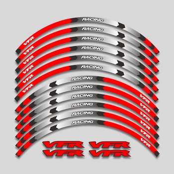 Pentru Honda VFR750 VFR800 VFR1200 F Motociclete Accesorii Jante Autocolant Janta Cauciuc Impermeabil cu Benzi Reflectorizante Decorative Decalcomanii