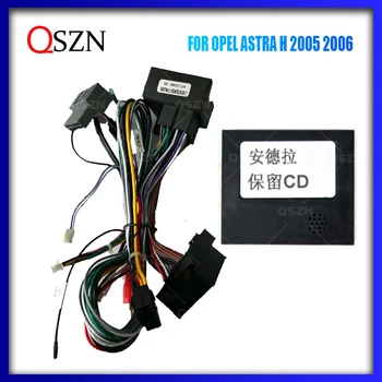 QSZN Canbus caseta Adaptor Pentru OPEL ASTRA H 2004-2014 Cu Cabluri Cablu de Android Radio Auto Casetofon DVD Android