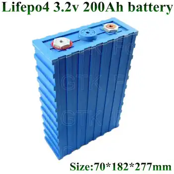 4 buc acumulatori baterii deep cycle lifepo4 baterie 3.2 v 200ah pentru vehicul electric up-uri de biciclete Electrice si masina de golf
