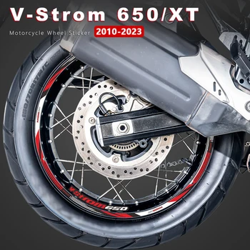 Motocicleta Roata Autocolante Vstrom DL 650 Accesorii Impermeabil Rim Decal pentru Suzuki DL 650 V-Strom XT DL650 2010-2023 2022 Benzi