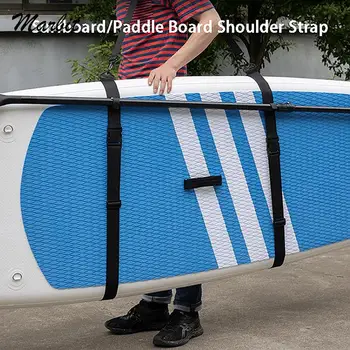 1 buc Negru Universal Portabil Stand Up Paddle Board Transport Caiac Curea Reglabil placă de Surf Curea de Umăr SUP Efectua Curele