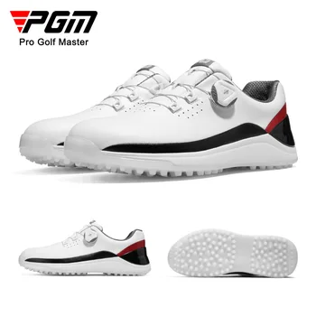 PGM Barbati Pantofi de Golf Buton Șireturile Anti-Alunecare rezistent la apa Pantofi Sport Bărbați Adidași XZ259