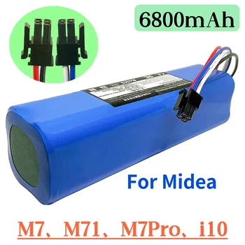 Aplicabile Midea sweeper M71 m7pro robot baterie m7max i10 mare capacitate 6800mah acumulator de schimb, accesorii
