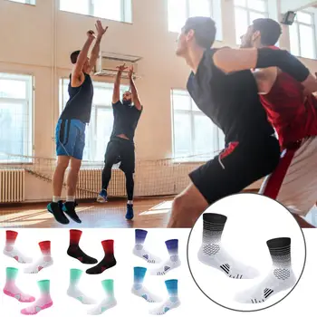 1 Pereche de Baschet, Șosete Non-alunecare de Amortizare a Vibrațiilor Șosete Sport 3D Tricotat de Funcționare în aer liber de Fotbal Șosete pentru Sport