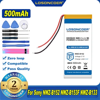 500mAh Baterie Pentru Sony NWZ-B152 NWZ-B153F NWZ-B133 MWZ-B162F MWZ-B172F MWZ-B173F NWZ-B183 NWZ-142F Player Baterii