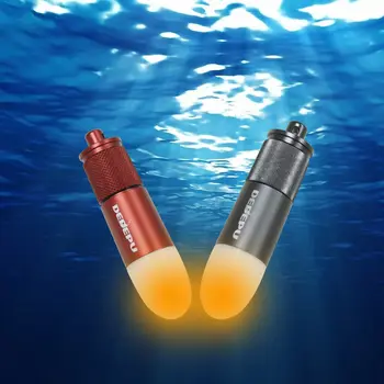 Scufundări de noapte Siguranță Marker Intermitent, Scuba Tank LED-uri în aer liber, Semnal Strobe de Lumină pentru Locație, Underwater 150 M, cu AAA