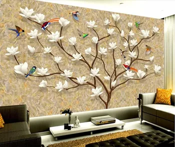 beibehang Personalizat tapet 3d European de mână-pictat de familie copac Copacul vieții, copacul Living restaurant de fundal de hârtie de perete