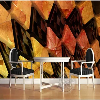 beibehang mare frescă super shock 3D stereo geometrice abstracte pictura murala de perete de fundal non-țesute monitorului tesatura papel de parede