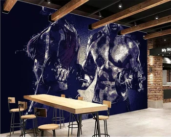 beibehang Personalizate 3D tapet retro bar, KTV decorative de perete de fundal de creatie hand-pictate în stil sală de fundal HD perete