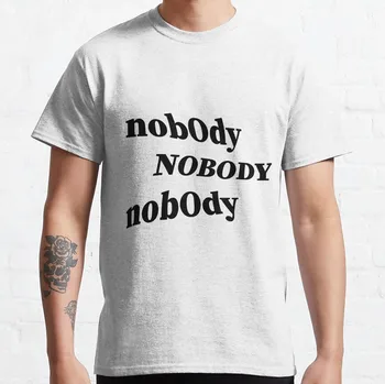 NIMENI nu mitsky T-Shirt topuri drăguț barbati graphic t shirt antrenament camasi pentru barbati mens t shirt