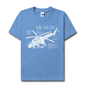 Rusia MilMi24 cerb de sex Feminin Gunship short sleeve mens t-shirt din bumbac 100% casual hipster teuri CCCP armă fanii streetwear top nou