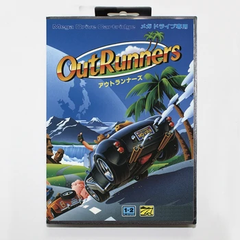 New Sosire Outrunners 16bit MD Carte de Joc Pentru Sega Mega Drive/ Genesis cu Cutie de vânzare cu Amănuntul