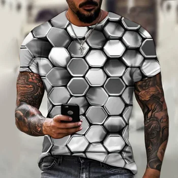 2023 Nou Model de Epocă pentru Bărbați T-shirt Casual Fashion Street Băieți Îmbrăcăminte Craniu de Imprimare Frumos Hanorac Barbati