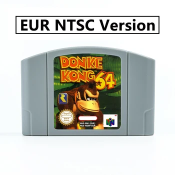 Donkey Joc Kong 64 64 de biți Joc Cartuș statele UNITE ale americii versiune NTSC sau EUR PRIETEN versiune Pentru N64 Console
