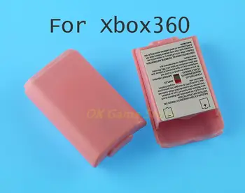 2 buc Înlocuirea Bateriei Acoperă Shell Scut Caz Cu Autocolant Kit pentru XBOX360 / Xbox 360 Wireless Controller capacul bateriei