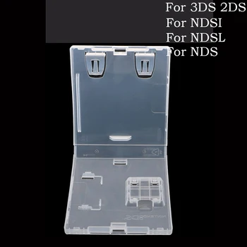 Carte de joc Cartuș de Plastic coajă de Protecție cutie pentru N-DS Lite, DS Lite pentru a N-D-SI 3DS 2DS ND SI SL NDSL Cazul in care Cardul de stocare de caz