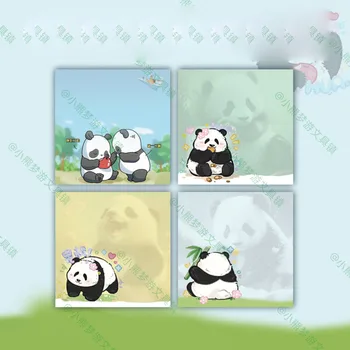 20 buc/lot Kawaii Panda Memo Pad Notă de Lipicios Cute de N Ori Papetărie Etichete Notepad Post de Birou Rechizite Școlare Papetărie coreeană