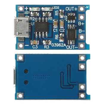 Încărcare Baterie de litiu+Protecție 2-În-1 Circuit 5V 1A 2A Micro USB Module
