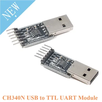 2 buc CH340N USB to UART TTL Modul de 6pini Serial Converter Bord CH340 FS-USB-UTTL FS USB UTTL Modulul 3.3 V, 5V