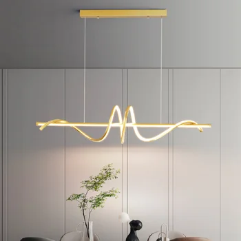 Pandantiv cu LED-uri lampă de lux Moderne Minimalism pentru Sufragerie, Dormitor, Camera de zi Bucatarie lampă de agățat