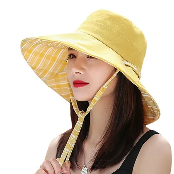 În aer liber margine mare pescar pălărie de dantelă sus cârpă pălărie pliabilă palarie de soare coreean palarie de soare pentru copii bazin pălărie