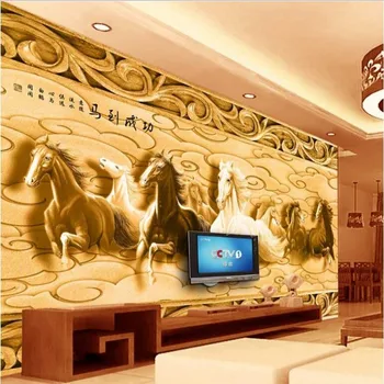 wellyu Personalizate frescă mare camera de zi 3D 8 Jun harta de relief murală de fundal tapet de perete papel de parede para quarto