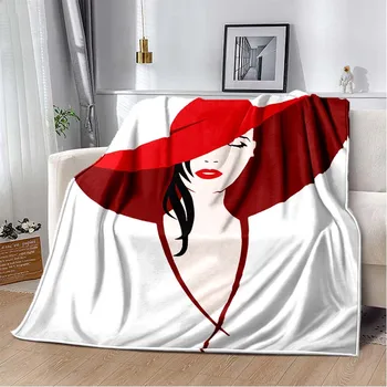 Doamna eleganta Pătură Subțire Personalizate pătură Personalizată Pătura pături pentru paturi Aer condiționat pătură pătură de picnic