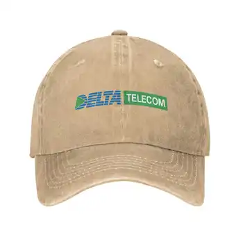 Delta Telecom Logo-ul de Moda Denim de calitate capac Tricotate pălărie de Baseball capac