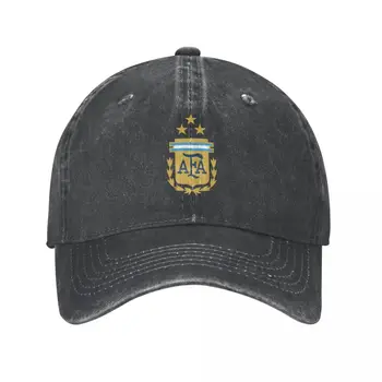Argentina Echipa de Fotbal Logo-ul Palarie de Cowboy de Lux Brand de Pălării Pentru Bărbați pentru Femei