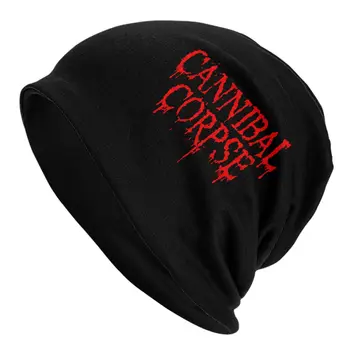 Cannibal Corpse Rock Capota Pălării de Tricotat Pălării Casual în aer liber Chelioși Căciuli Pălărie Bărbați Femei Cald cu Dublă utilizare Capace