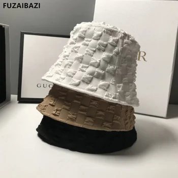 5174 Primavara-Vara Capac Femei Pescar Pălării Panama Doamna cu Pălărie Găleată Pălărie de Soare Moda-Dovada Acoperă-Ți Fața Bazinului Capace Gorra