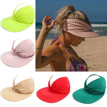 Flexibil Adult Palaria pentru Femei Anti-UV Margine Largă Cozoroc Pălărie Ușor de A Transporta Călători Capace de Moda Plajă de Vară de Protecție solară, Pălării