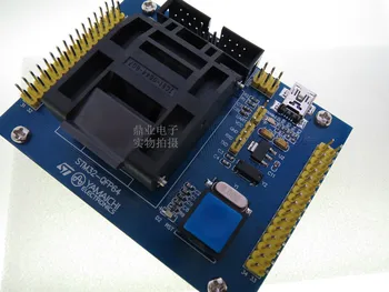 Original ST IC Scaunul de Încercare STM32 STM32F STM32L Ardere Programm QFP64 JTAG SWD Soclu Adaptor de port Serial
