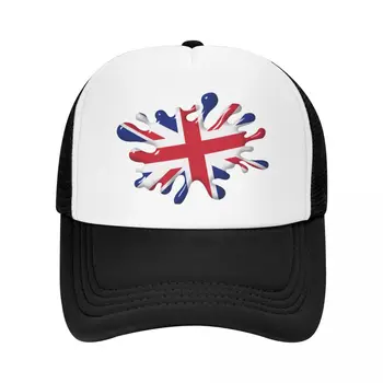 Custom Union Jack Pavilion Britanic Șapcă de Baseball Hip Hop Femei Bărbați Reglabil Trucker Hat Toamna Sepci Snapback