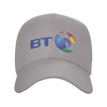 British Telecom Logo-ul de Imprimare Grafic Casual Denim capac Tricotate pălărie de Baseball capac