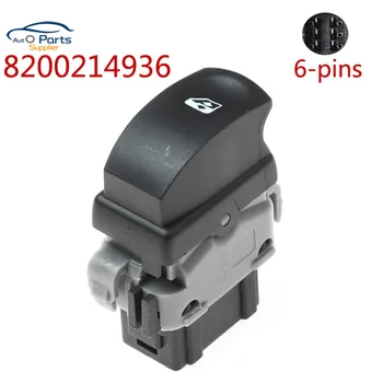 Noi 8200214936 Comutatorului Geamului Electric Din Butonul De Control Al 5-Pini Pentru Renault Clio 3 Simbol Modus 82002-14936