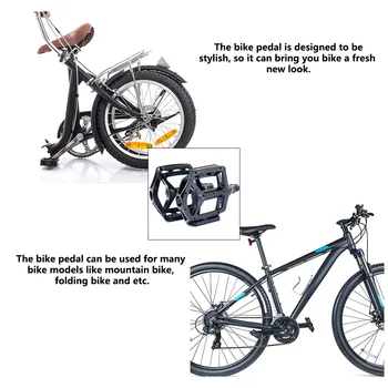 1 Pereche De Biciclete Pedala De Înlocuire Universal Biciclete Pedale Partea Accesorii