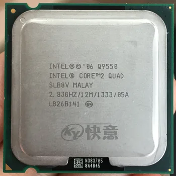 Intel Core2 Quad Procesor Q9550 CPU 12M Cache, 2.83 GHz LGA775 Desktop CPU