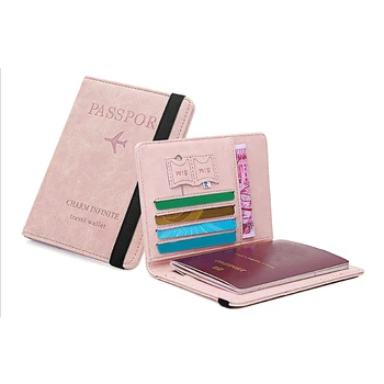 MIYIN1 ultra-subțire de călătorie multifunctional folder bilet de depozitare geanta din piele PU cazul pașapoartelor transfrontaliere cartela SIM carte de IDENTITATE sac