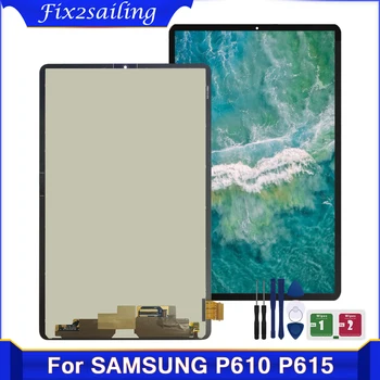AAA+ Pentru Galaxy Tab Samsung S6 Lite 10.4 P610 P615 P615N P617 Display LCD Touch Screen Digitizer schimbare Ansamblu tablou Parte