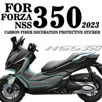 Pentru Honda Forza350 NSS350 FORZA 350 Motocicleta 2D Body Kituri Complete de Decorare de Carbon Carenaj Emblema Autocolant Decal Accesorii