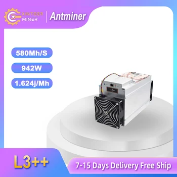 Folosit Bitmain Antminer L3++ 580Mh/S cu PSU 942W SHA256 LTC/DOGE ASic Miner